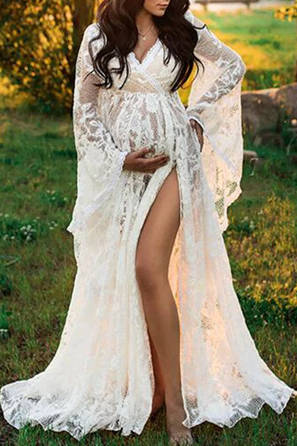 7 Perfect Gowns For a Plus Size Maternity Photoshoot – Mii-Estilo